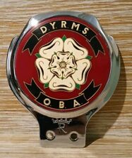 1960s D.Y.R.M.S. O.B.A. Duke Of York's ROYAL MILITARY SCHOOL Renamel Car Badge