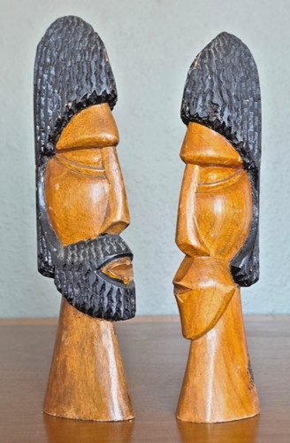 Vintage hand carved wood - vintage,