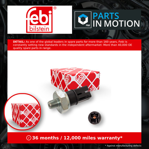 Oil pressure switch fits - oil,