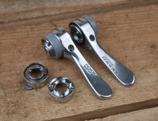 NOS Shimano RX100 Downtube Gear Shifters Levers SL-A550 Vintage Retro Road Bike