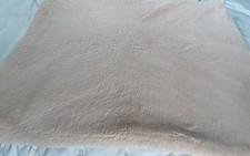 NEXT Peach Soft Warm Fleecy Blanket/Throw Size 60" X 48" Machine Washable