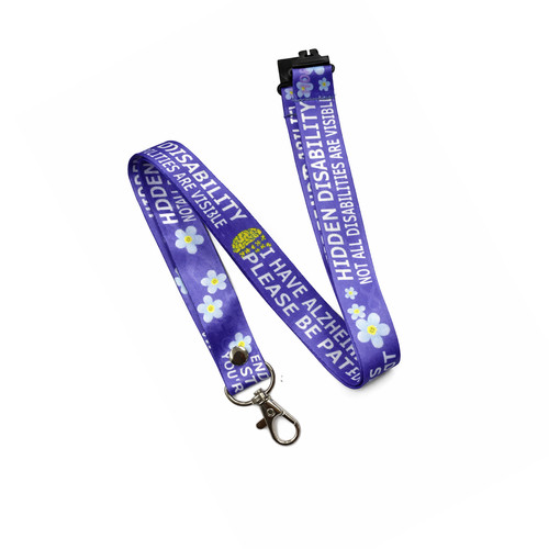 Have alzheimer lanyard - i,