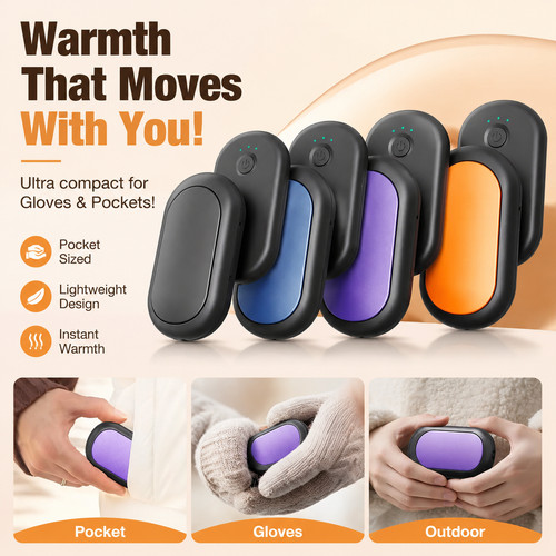 Pack hand warmer 4000mah usb - 4000mah,