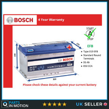 EFB Car Battery S4E13 Bosch