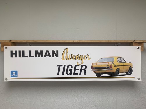Hillman avenger tiger - hillman, banner