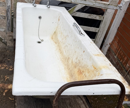 Used cast iron - used, bath