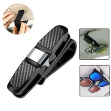 1x Car Interior Accessories Sun Visor Glasses Sunglasses Card Ticket Holder Clip