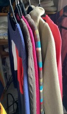 wholesale joblot 6 x designer branded womens knitwear / tops-Burberry, Moschino,