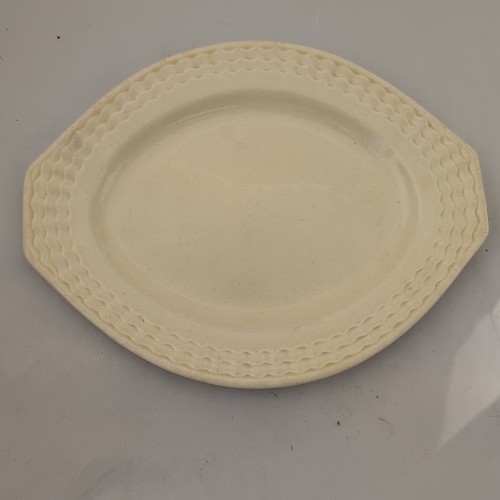 Creamware titian ware serving - creamware,