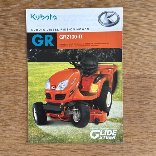 Original 2010 kubota gr2100 - original,