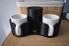 Double Mug and Biscuit Holder