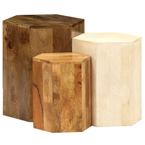 Solid mango wood coffee - coffee, table