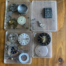Joblot Of Watch & Pocket Watch Parts For Spares Or Repairs #4 