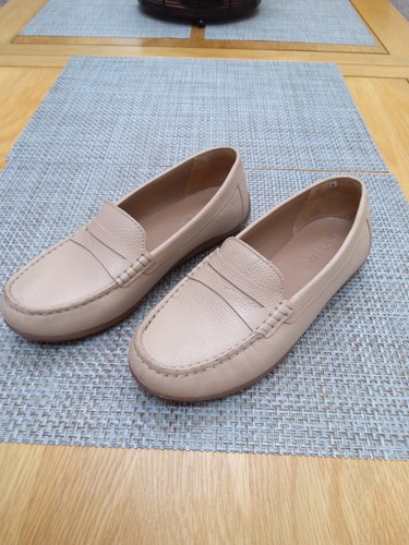 Ladies leather beige - leather, hotter