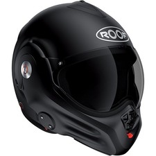 Roof Desmo Mono Helmet Motorcycle Motorbike - Solid Matt Black