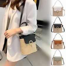 Women Wicker Handbag Totes