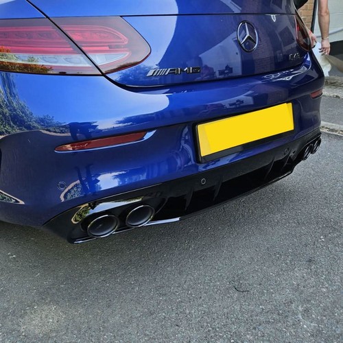 C43 style gloss black rear - gloss,