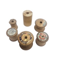 Wooden Cotton Reels  Sylko