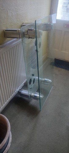 Double glass coffee table - coffee,