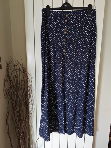 Next navy cream spot long - next, maxi