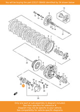 SUZUKI Retainer, 23117-38A00