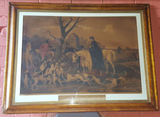 J F Herring's Hunt, Fox Hounds, 19th century Hunting Art, Antique Hunting Art,