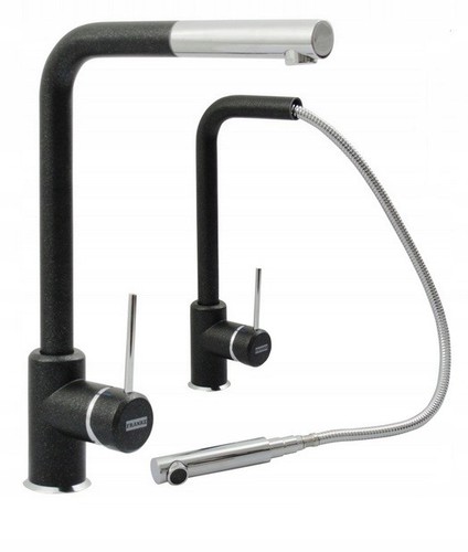 Franke sirius onyx - onyx, pull-out