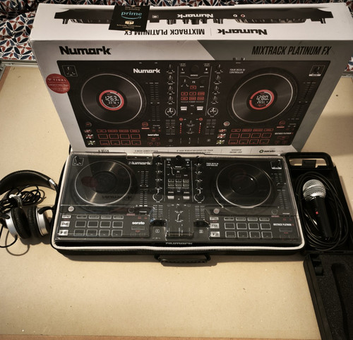 Numark mixtrack platinum fx4dj - mixtrack,