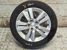 PEUGEOT 308 MK2 2017 ''16 ALLOY WHEEL DAMAGED TYRE R16 7J ET44 9677989577