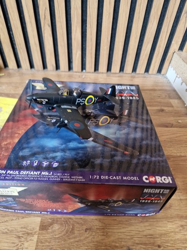 Corgi boulton paul defiant - corgi,