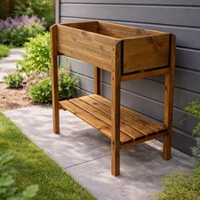 Herb garden planter - garden, elevated