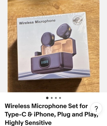 Wireless microphone - 2.4,