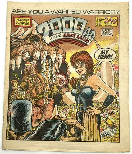 2000 judge dredd - ad, weekly