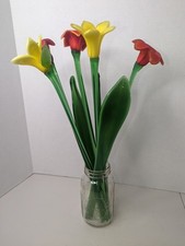 Vintage Murano Style Long Stem