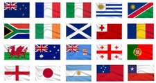 World Cup Rugby Flags 20 Countries Flags 3x2ft QUALITY Fast despatch