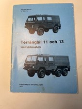 1977 Volvo T11 -13  C303 Terrain Vehicle Terrängbil 11 Owners Manuals, Original