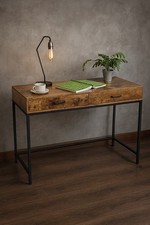 Industrial Wood Office Desk