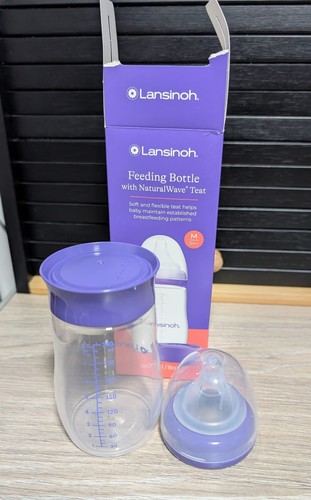Lansinoh 240ml feeding bottle - 240ml,