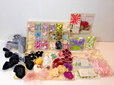 Vintage Lot Fabric Flower