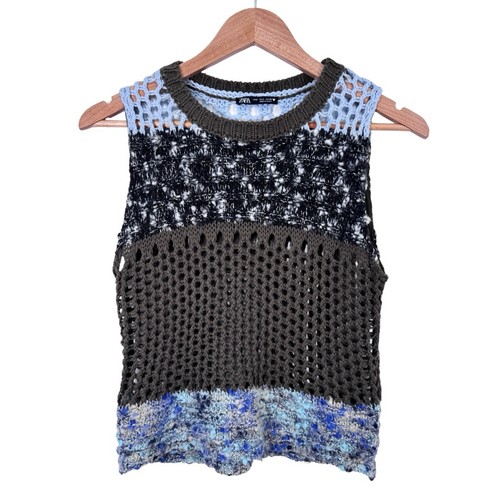 Zara crochet sweater vest - crochet,