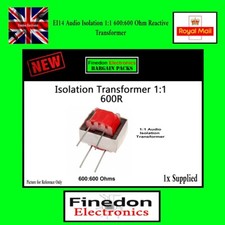 Audio transformer ei14 600 - ei14, 600:600