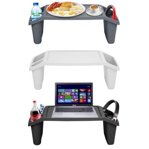 Portable plastic lap tray - plastic,