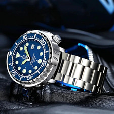 44MM QINGXIYA Tuna Quartz Mens