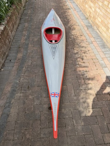 Fibreglass slalom kayak - slalom,