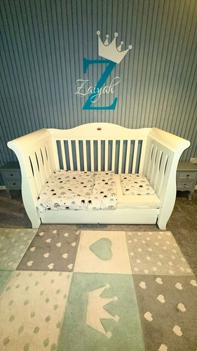 Boori royale white sleigh - boori,