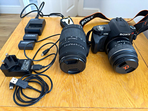 Sony α230 2mp digital slr - 10.2mp,