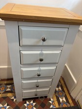 tallboy chest of drawers white