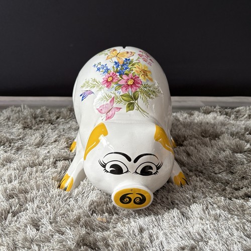 Vintage ceramic piggy bank - piggy,