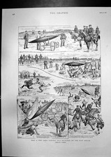 Antique Old Print Land Torpedo