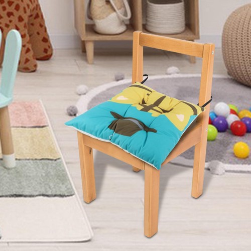 Seat cushion cartoon with tie - cushion,